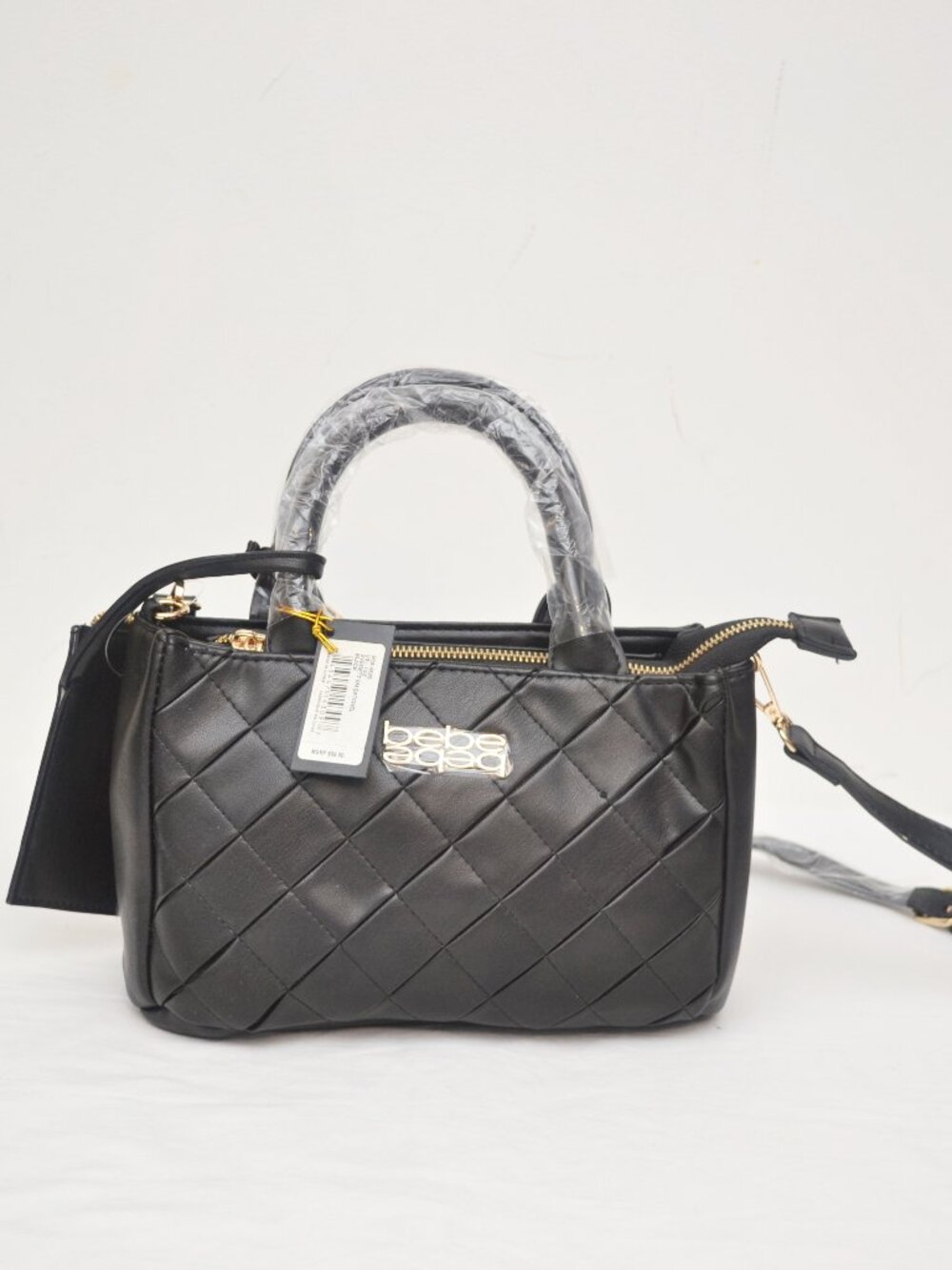 Bebe Faux Leather Crossbody bag with Pouch BNWT